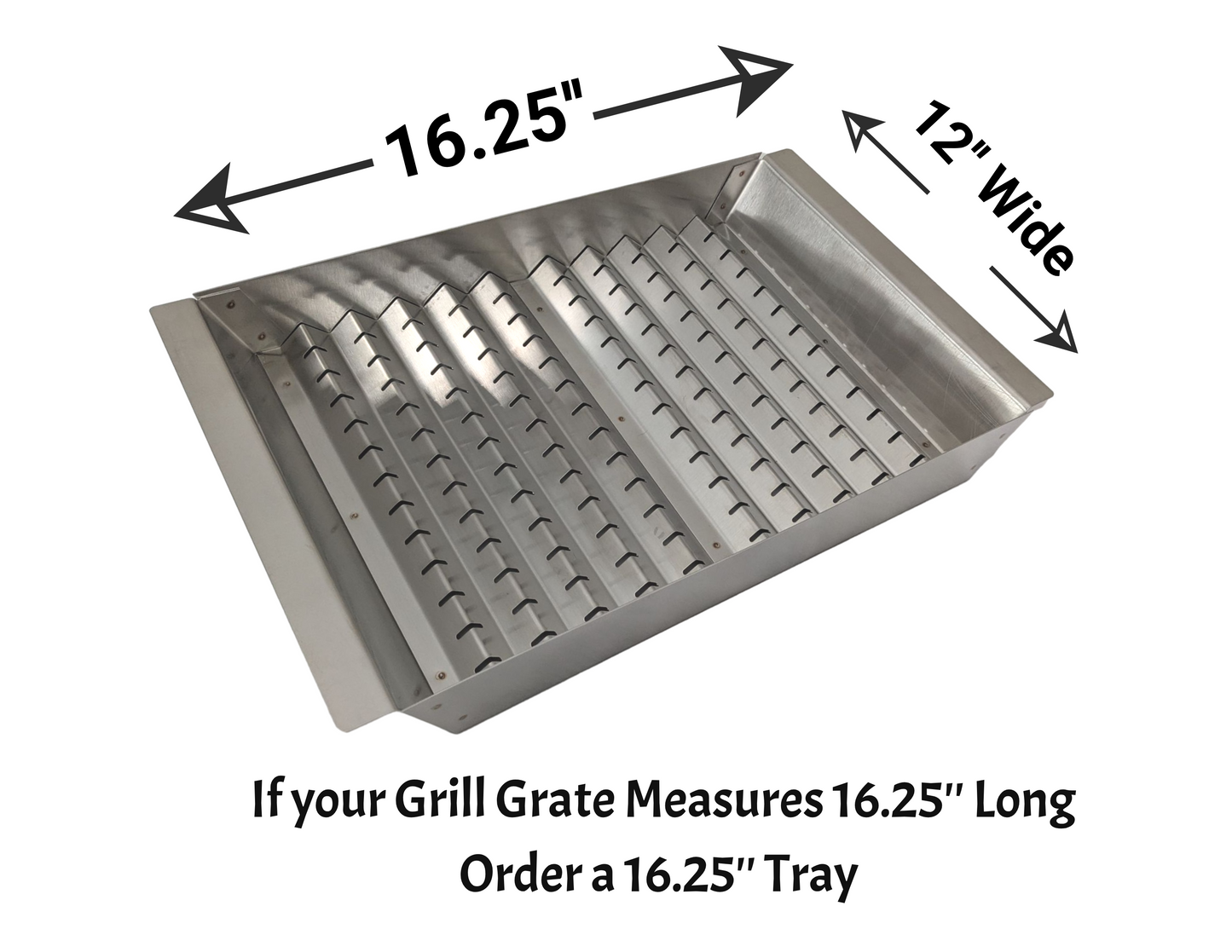 16.25 x 12 x 2.5 inch tray