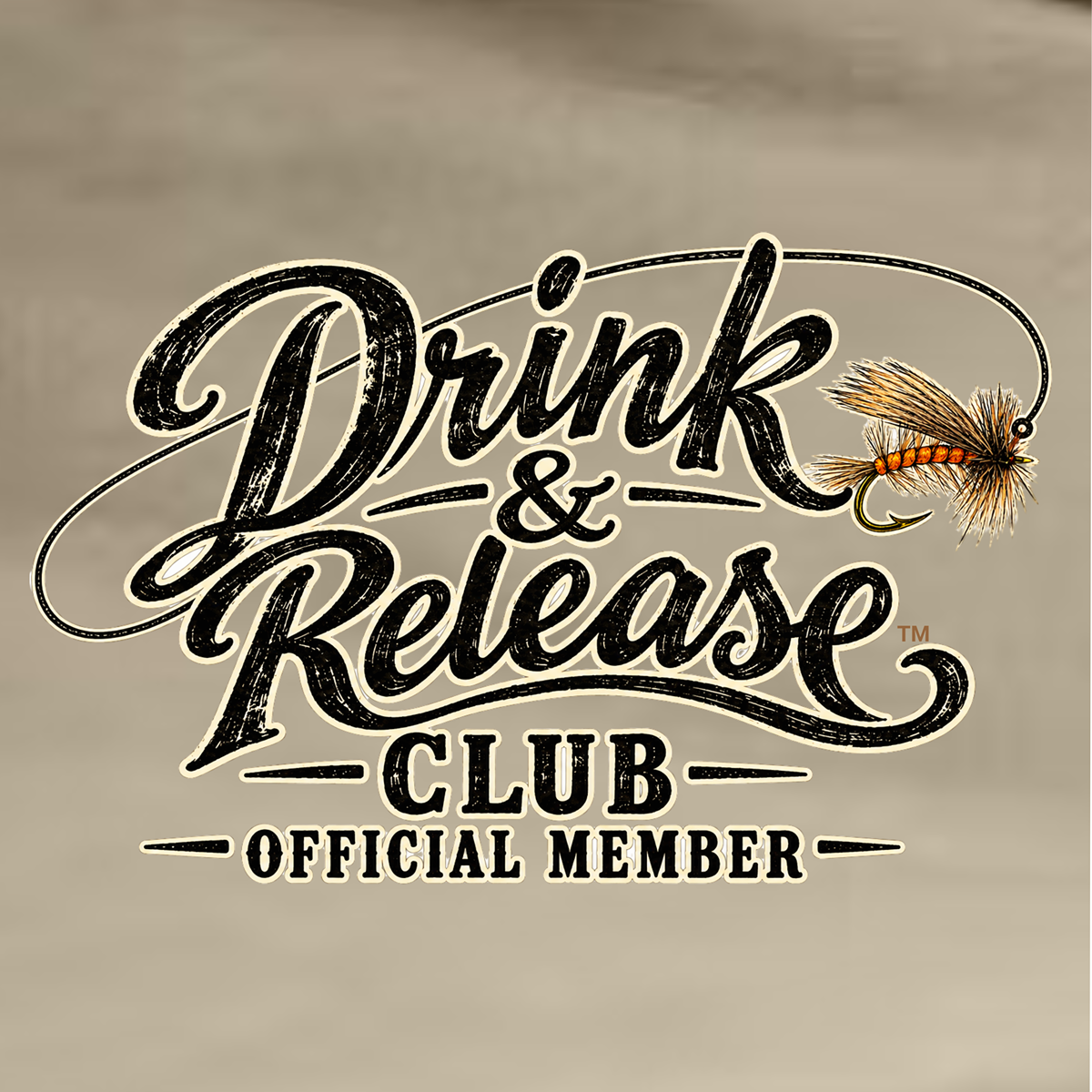 '' Drink & Release Club Member" Unisex Brewery Fishing T-Shirt
