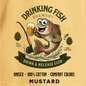 Drinking Fish Brewery - Gilbert T Shirt - Mustard