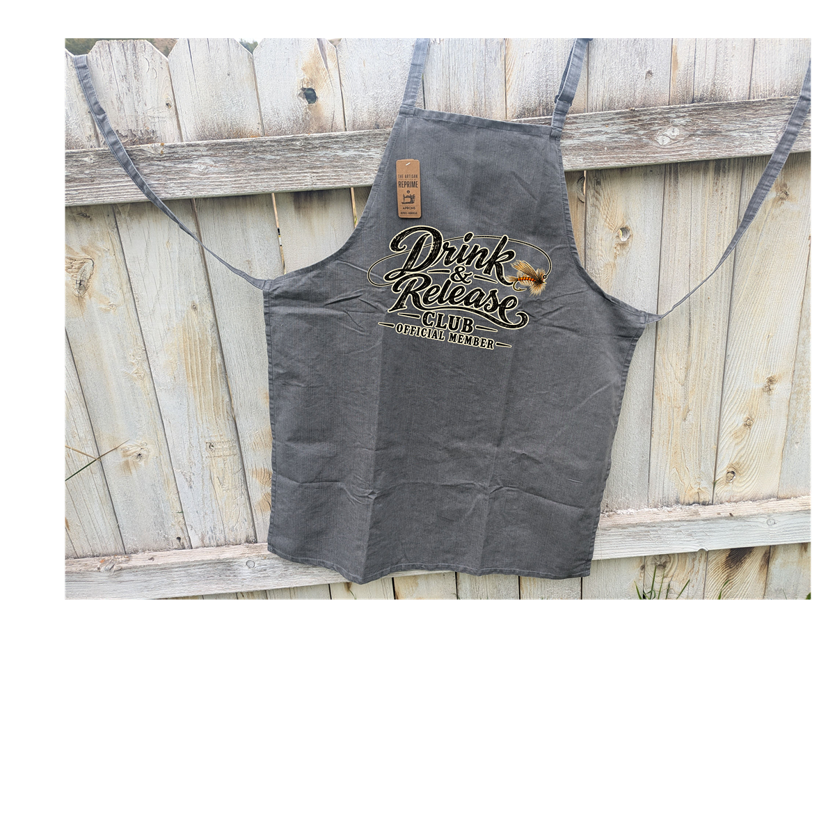 Chef's Apron with Drink & Release Logo - Unisex Size
