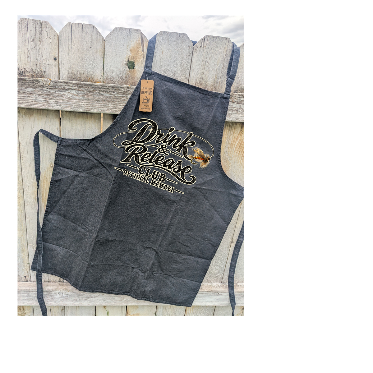 Chef's Apron with Drink & Release Logo - Unisex Size