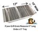 17 x 10 x 2.5 inch tray
