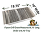 18.75 x 10 x 2.5 inch tray